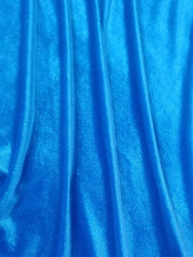 Samt tunika stoff blau - tunika,