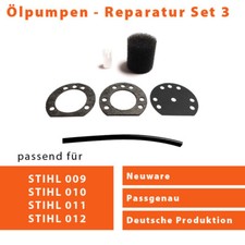 ✅ Ölpumpe REPARATUR-SET-3 Membran STIHL 009 010 011 012 Motorsäge Ersatzteile