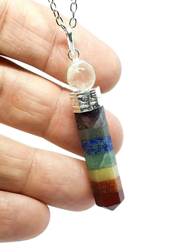 Chakra halskette quarz - chakra,