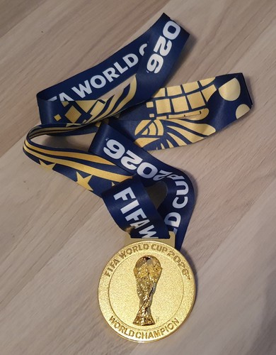 Fußball medaille fifa 2026 - medaille,