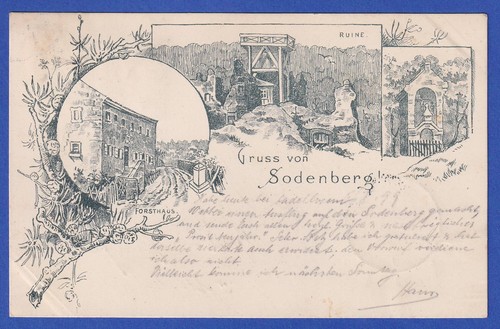 Alte sodenberg bei - alte,