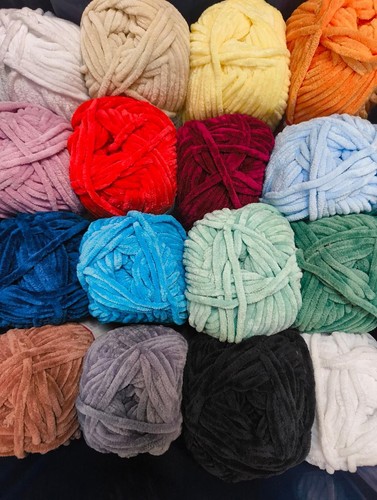 Schoeller stahl chenille 100g - chenille,