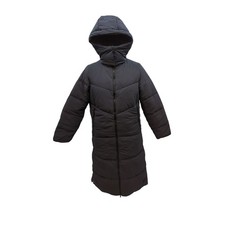 Jack Wolfskin Damenmantel KAROLINGER Long W, schwarz, Größe S (36-38)