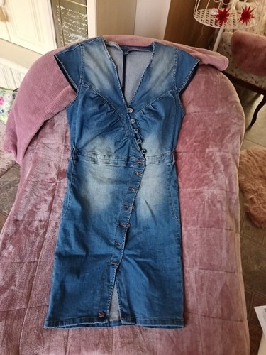 Damen buena vista jeanskleid - buena,