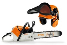 Stihl Set für Kinder: Spielzeughelm mit Kettensäge