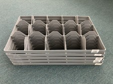 5x BAUHAUS Fachteiler 15er Fach 23098932 für BAUHAUS EURO BOX 60 x 40 cm