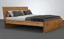 MANELLO Massivholzbett