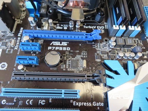 Asus p7p55d atx lga1156 - atx,