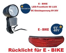 E-Bike Fahrrad LED Frontlicht