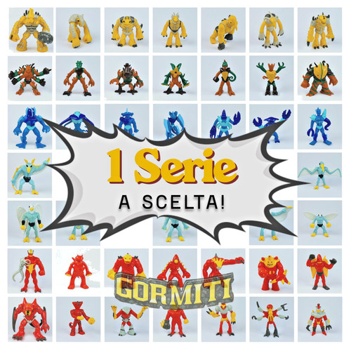 Gormiti erste serie - gormiti, 1