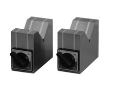 Magnetprisma 1 Paar Prismenblöcke magnetisch mit Schalter 70 x 40 x 50 mm