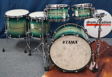 Tama Star Maple Factory Vault  "Cerulean Bird´s Eye Maple Burst" 22,10,12,14,16"