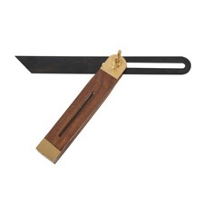 Schmiege 190 mm Winkelschmiege Winkelmesser Winkel Gradmesser aus Holz Lineal