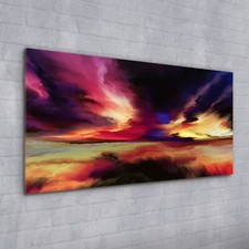Acrylglasbild Wandbild Plexiglas 100x50 Foto Virtuelle abstrakte Landschaft