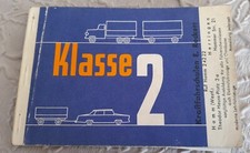 Fahrschulbuch Fahrschule Klasse 2 LKW Reckert Hamm 1964