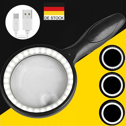 Led lupe leselupe mit - led, licht