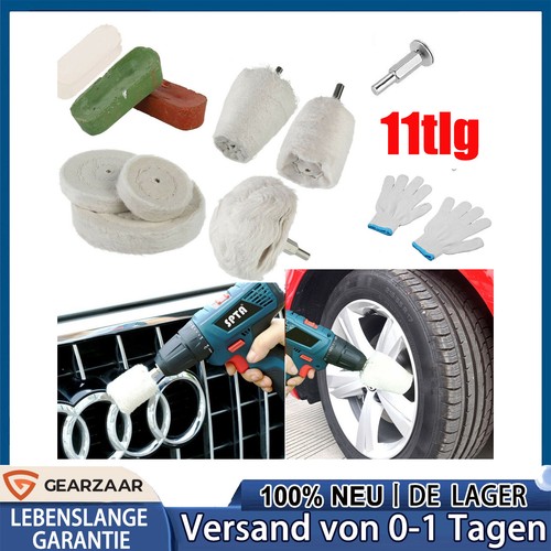 11x polierscheibe mit - 11x,