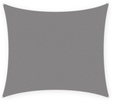 Sonnensegel wasserdicht Sonnenschutz Garten Balkon Terrasse 3x3 m UV Schutz