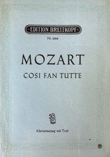 Mozart, Cosi Fan Tutte