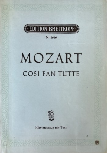 Mozart cosi fan tutte - mozart,,