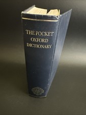 The Pocket Oxford Dictionary