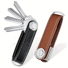 Smart Key Organizer aus PU-Leder – Stilvoller Schlüsselhalter mit Etui-Funktion