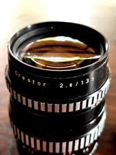 Orestor 2.8/135 von Meyer Optik Görlitz  M42  - Bokehwunder mit 15 Lamellen