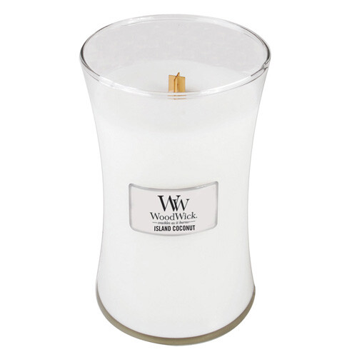 Woodwick island coconut 609 - coconut, 609,5