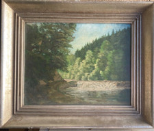 Oil Painting Sign. Kaiser 1953
