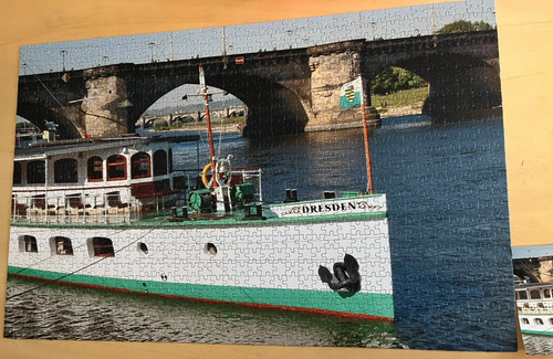 1000 teile fotopuzzle - teile,