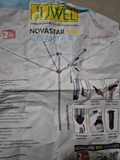 Juwel Wäscheständer / Wäschespinne Novastar 500 Compact, Leichtspann-Hebel