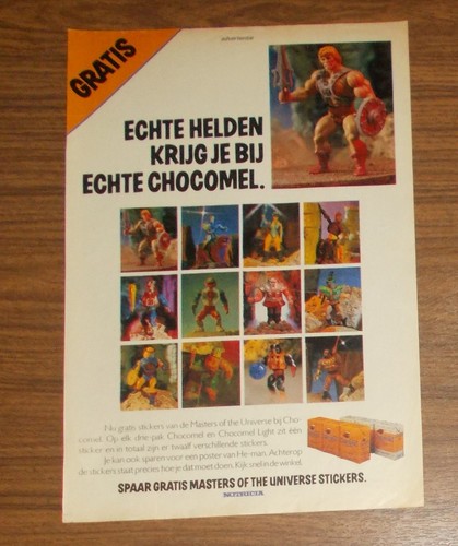 Seltene werbung man motu - &,