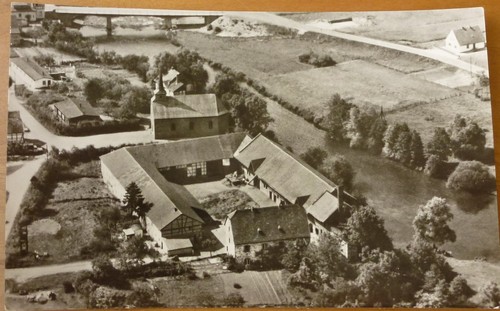 Postcard burg blens approx - postcard,