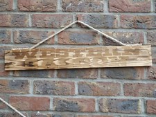 " WESTERN SALOON "  old-style Deko-Hinweisschild -Holzart ca. 69,5cm x 9,5cm