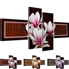 Bilder auf Leinwand Farbe und Größe wählbar Blumen Magnolien