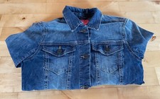 Jeansjacke Grösse 38 blau Colours of the world Damen modisch Knopfleiste