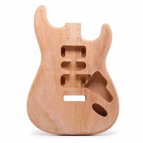 Gitarrenkörper mit gefrästen