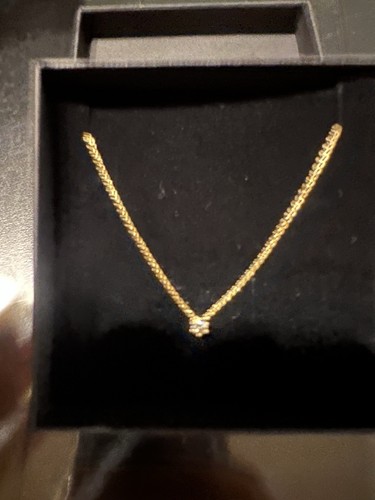 Kette mit anhänger brillant - kette,