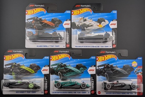 Hot wheels set 5x formel - hot,
