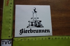 Alter Aufkleber Brauerei Bier