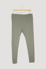 Hess Natur Leggings  Schurwolle Gr. 48 Grün Damen