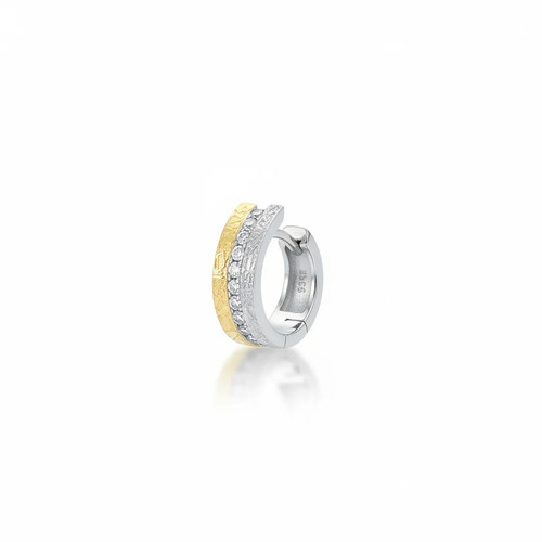 Creolen 925 silber zirkonia - 925,