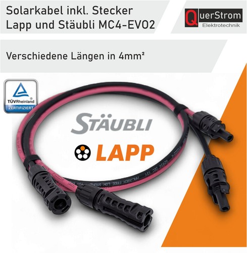 PV-Verlängerungskabel 4mm²