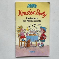 Kinder-Party - Liederbuch - ohne MusikCasette - Velber Verlag