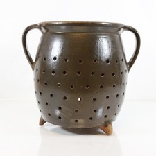 Tontopf Sieb - Steingut Topf -