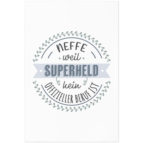 Neffe weil superheld - neffe,,