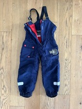 Didriksnons Skihose Schi Hose Winter Gr.110 104 116 blau rot Winter Overall TOP