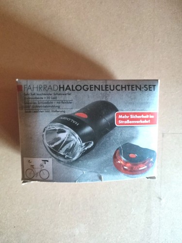 Fahrrad halogen leuchten set - fahrrad, leuchten-set