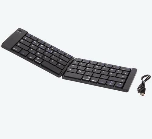 Faltbare bluetooth tastatur - faltbare,