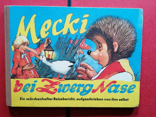 Original buch mecki - bei, zwerg